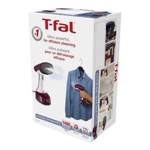 Cepillo Vapor Portatil Elimina Olores Dt7072q1 1400w T-fal Morado
