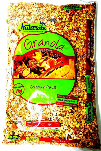 6 Kg Granola Crocante Cereais E Frutas Ideal Para Regimes