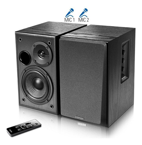 Monitor De Áudio R1580mb Bluetooth 42w Rms Edifier - Preta Cor Preto 110/220v
