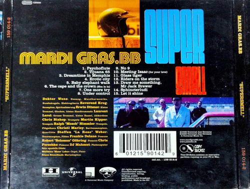 Cd Supersmell (mardi Gras.bb) Estándar