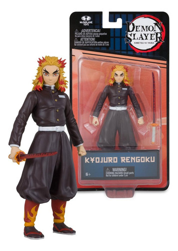 Figura de acción  kyojuro rengoku de McFarlane Toys