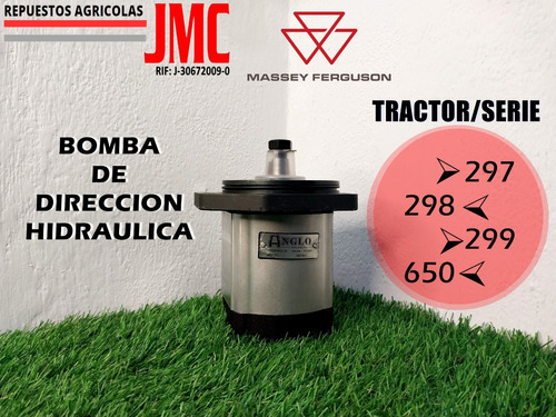 Bomba De Direccion Hidraulica Mf 297, 298, 299, 650