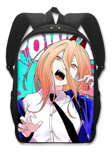 Mochila Anime Chainsaw Man Denji Pochita Makima Ch