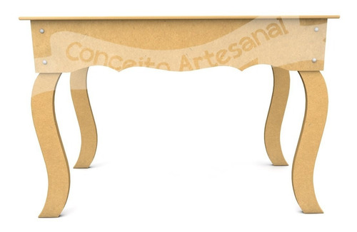 Imagem 1 de 3 de Mesa Luis Xv 87x50cm Decoração Festa Classico