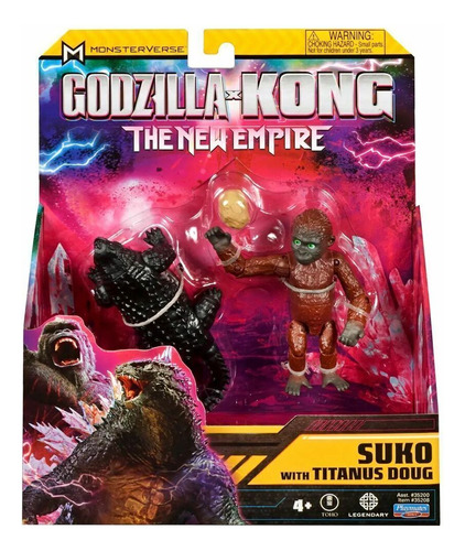 Boneco Suko Com Titanus Doug - Godzilla Vs Kong