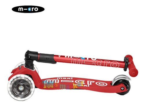 Imagen 3 de 9 de Maxi Micro Deluxe Plegable Monopatin Suizo Hasta 70 Kg