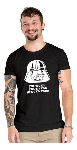 Polera Darth Vader Ta Ta Peliculas Algodón Orgánico Wiwi