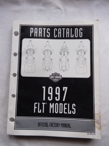 Manual Despiece Moto Harley Davidson Flt 1997 Catalogo Pieza