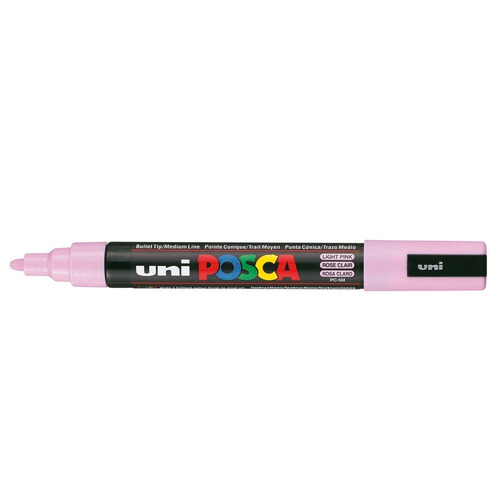 Caneta Posca Uni Ball Rosa Claro Pc-5m