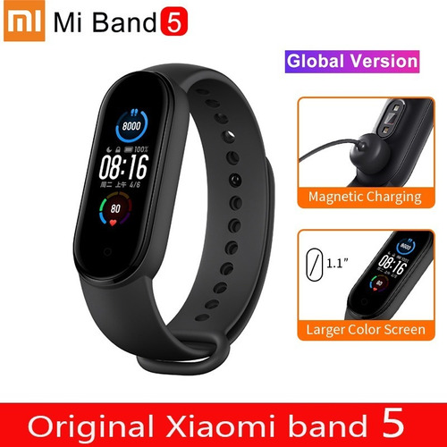 Brazalete Inteligente Xiaomi Mi Band 5 Versión Global