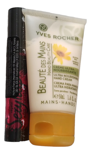 Crema Para Manos Yves Rocher Con Rímel De Regalo.