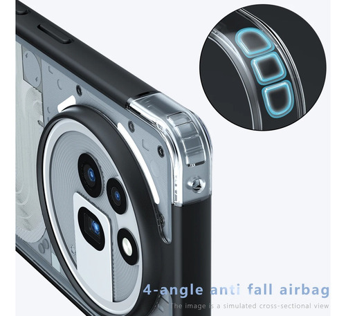 Funda Compatibilidad Nothing Phone 3a Pro Armadura