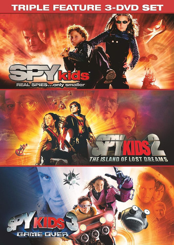 Spy Kids 1,2y3 + Mini Espías 4 - 4dvds Español Latino (Usado)