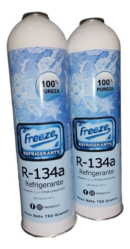 Refrigerante R134 750gr Freeze