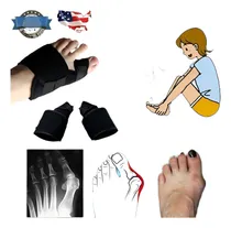 Comprar 2pcs Dedo Férula Enderezador Corrector Hallux Valgus Juanete