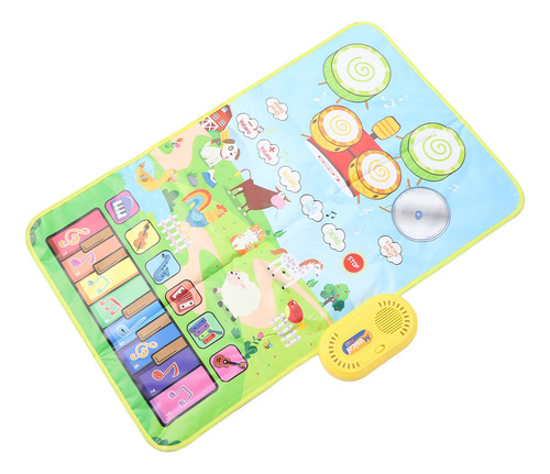 . Tapete Musical De Juegos Con Piano Y Batería For Niños