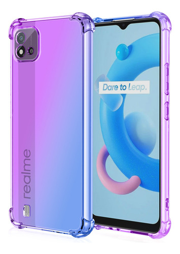 Suitable For Oppo A58 5g Mobile Phone Case, Gradient Anti-fall Mobile Phone Case