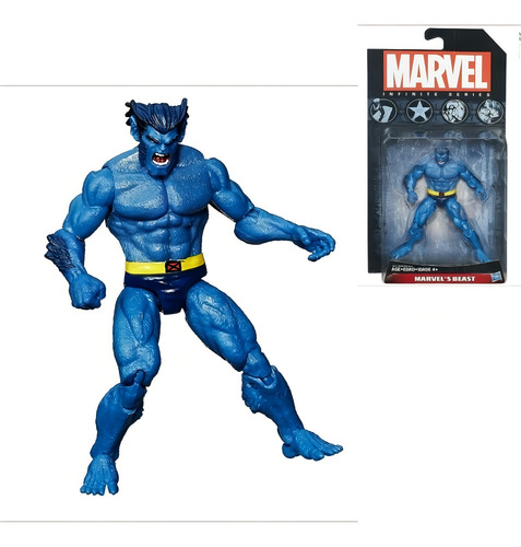 Boneco Action Figure Fera Beast Marvel Universe Hasbro 11 Cm