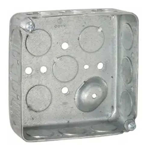 Imagen 1 de 1 de Caja Cuadrada Tipo Chalupa De 4 Pulgadas, Hubbell-raco