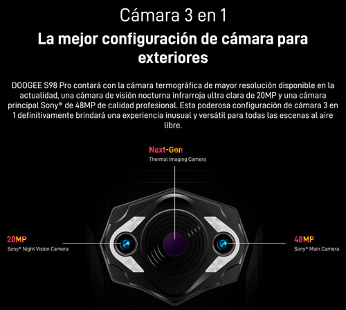 Doogee S98 Pro - Celular Resistente Ip68 Google Android 12