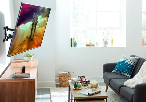 Imagen 8 de 10 de Soporte Pared Led Lcd Plasma Tv Monitor 14-42 Pulgadas Girat