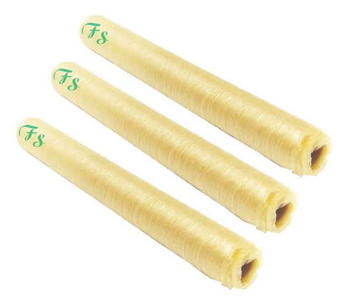 Tripa Artificial Colágeno P/ Linguiça Fina Cal 22 Kit Com 3