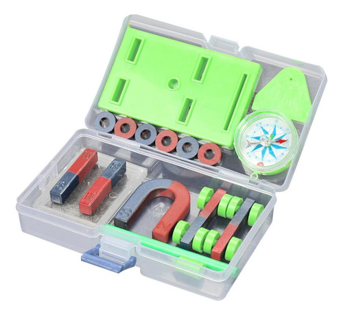 Nuevo Kit Magnético Ciencia Experimento Herramienta Barra
