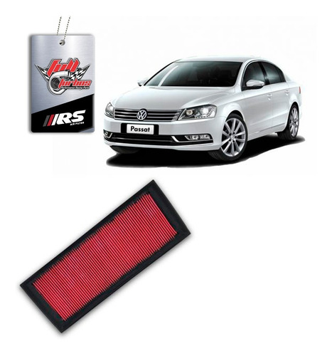 Filtro De Ar Esportivo Inbox Vw Passat 2.0 Tsi - Rs2991