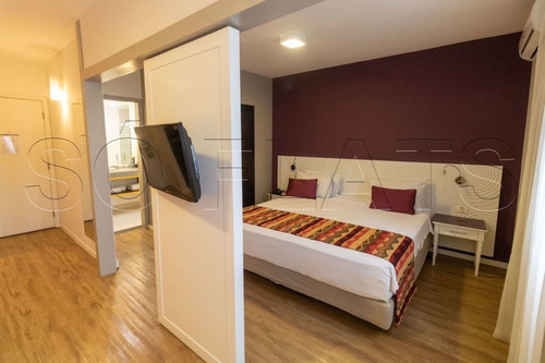 Imagem 6 de 15 de Condomínio Metrópolis, Flat Para Investimento Em Alphaville - Sf31753