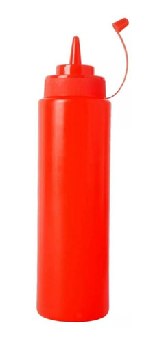 Imagen 2 de 4 de Set 3 Dispensadores Botella Salsas Envase Plástico 450ml