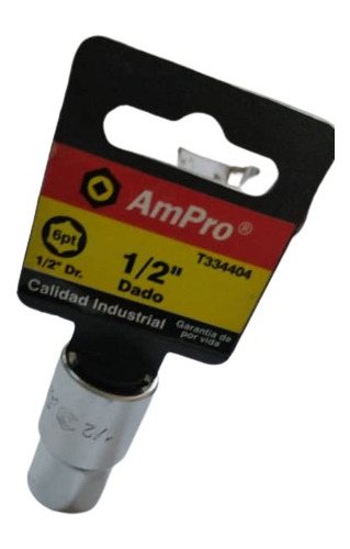 Dado Ampro T334404  1/2 Pulgada Cuadrante 1/2  6pts