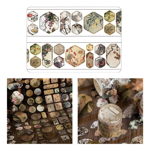 Pegatinas Para Álbum De Recortes, Cinta Decorativa, Otoño