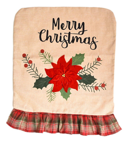 Funda De Silla Navideña Funda Protectora Para Silla Funda