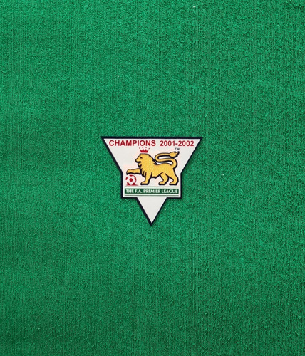 Patch Campeão 2001 2002 Personalização Camisa Arsenal