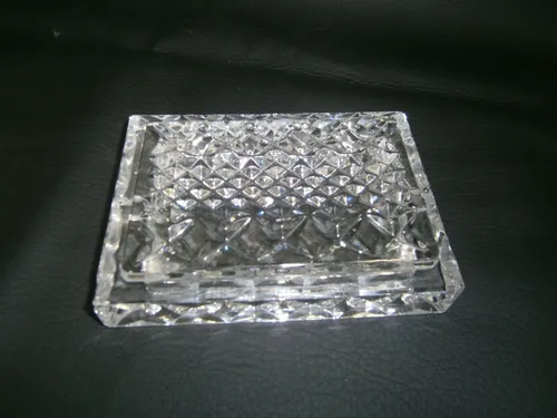 Cenicero Cristal Bohemia Rectangular (Usado)
