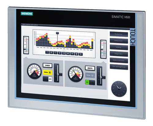 Pantalla Táctil Hmi Siemens Tp-1200 Comfort - 12 Pulgadas 