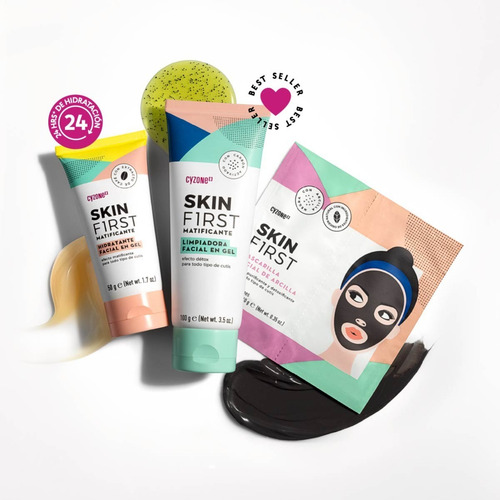 Imagen 6 de 7 de Hidratante Facial En Gel Skin First - Cyzone