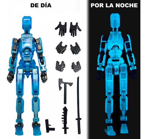 6pzs Figura Articulada Dummy Con Múltiples Articulacione