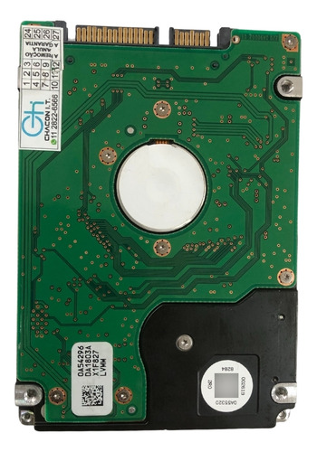 Hd Hitachi Hts542580k9sa00 80gb 5400rpm Sata 9mm 2.5 Cinza