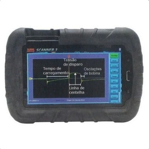 Scanner Raven 3 Pro Osciloscopio Diesel Leve Pesado Tablet
