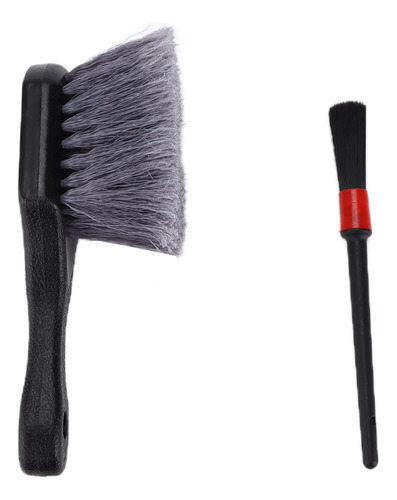 Juego De Herramientas De Limpieza De Coches, 2 Cepillos Para