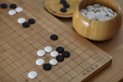 Set De Juego De Go Songyun Reversible 19x19 / 13x13 Tablero