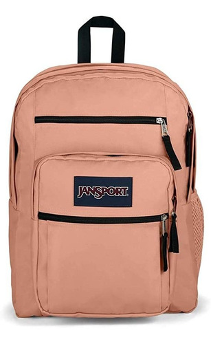 Mochila Jansport Escolar Grande Clasica Res.agua Salmon