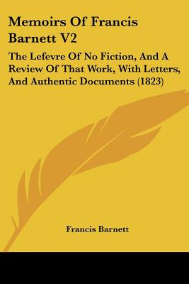 Libro Memoirs Of Francis Barnett V2: The Lefevre Of No Fi...