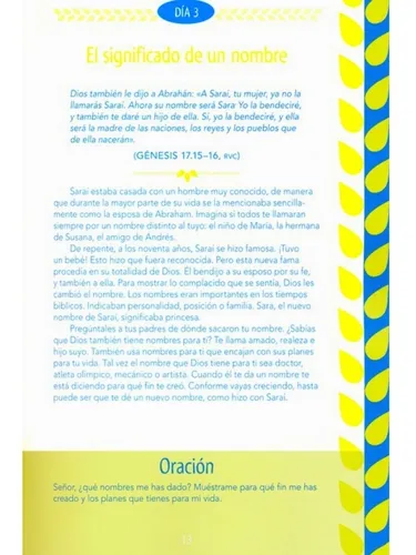 Una Vida Con Propósito - Devocional Para Niños