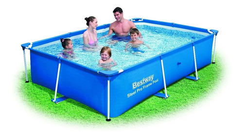 Alberca Rectangular Familiar Niños 300 X 201 X 66 Cm Bestway