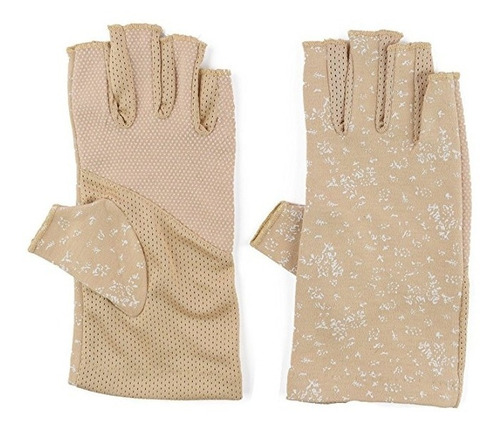 Guantes Sin Dedos Para Mujer Bloqueador Solar De Verano Prot