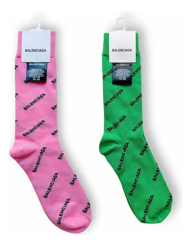 Green balenciaga socks sale