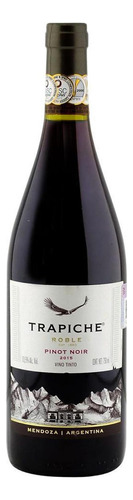 Pack De 2 Vino Tinto Trapiche Roble Pinot Noir 750 Ml