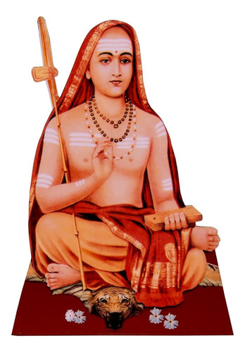 Vils [big Size] Sri Jagadguru Adi Shankaracharya Divina Sant